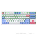 Teclado Bluetooth con TAP PBT de tres colores de tres colores